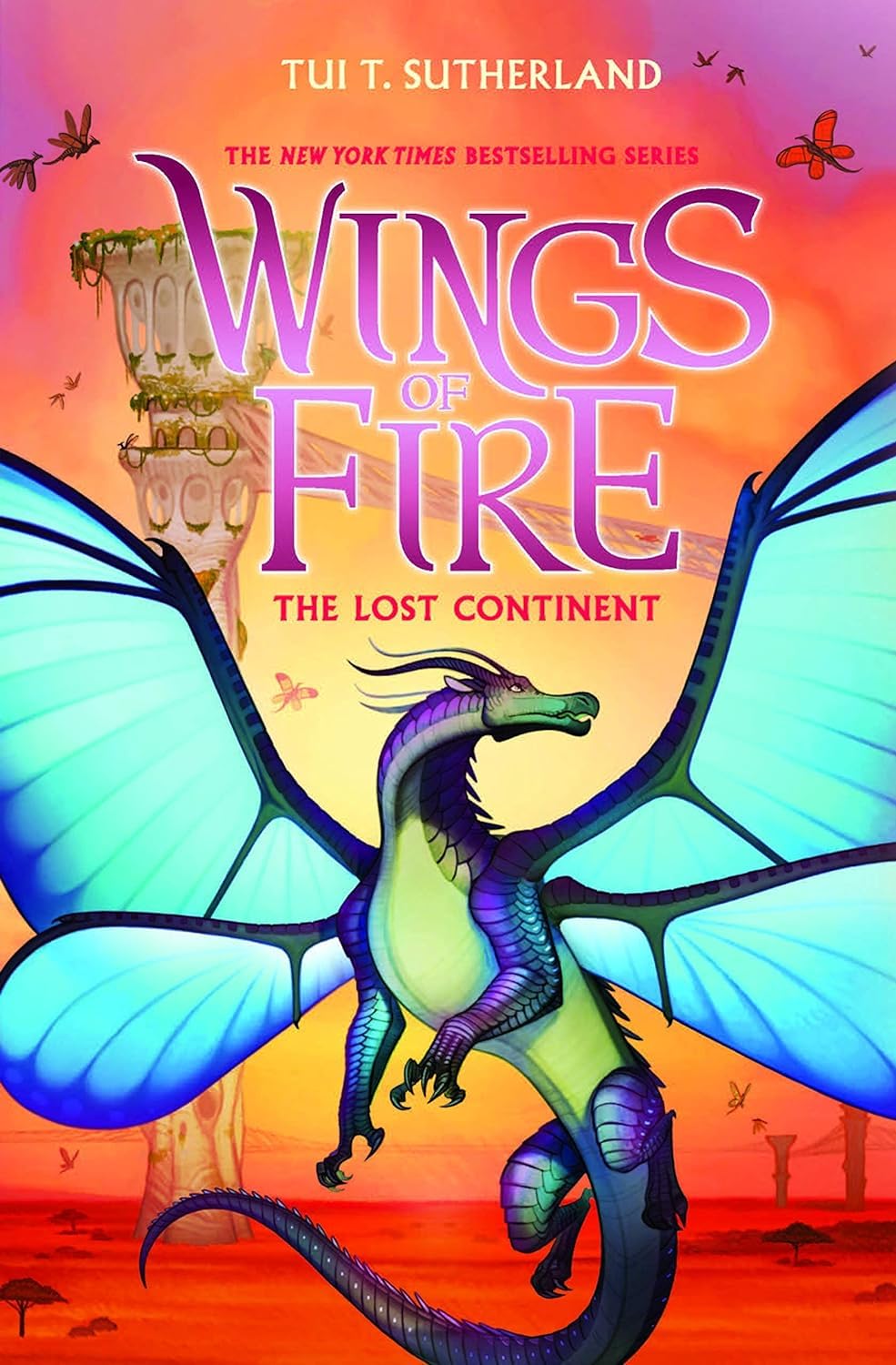 WINGS OF FIRE #11: THE LOST CONTINENT Children's books