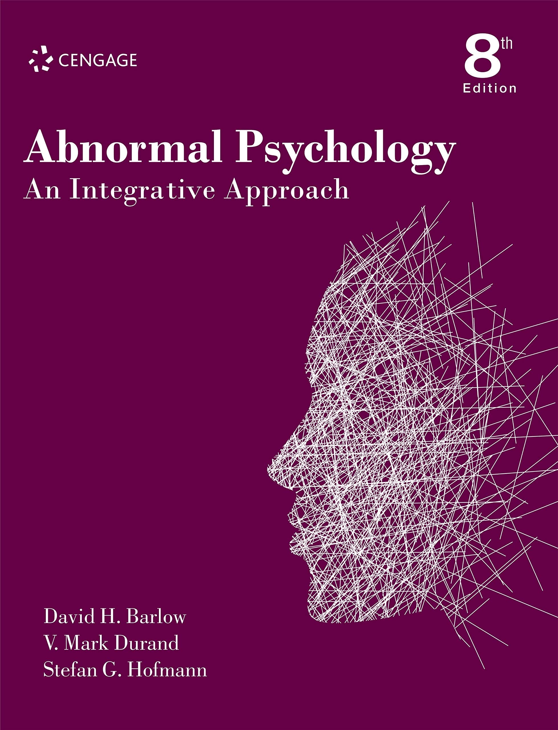 Abnormal Psychology : An Integrative Approach, 8th edition Books