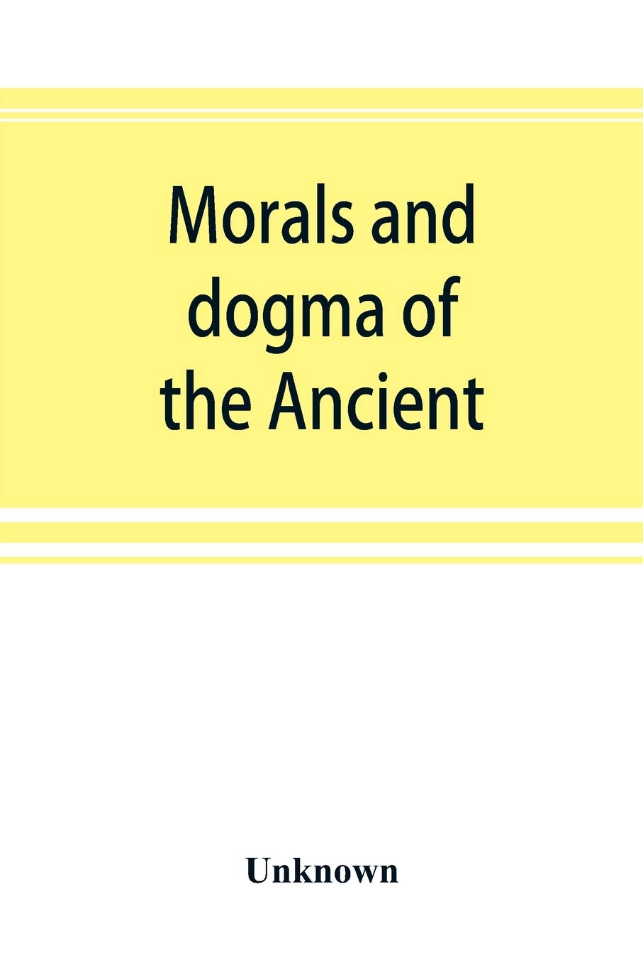 Morals and dogma of the Ancient and accepted Scottish rite of freemasonry, prepared for the Supreme council of the thirty-third degree, for the Southern jurisdiction of the United States Politics & History