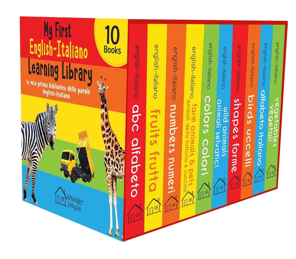 My First English-Italiano Learning Library: la mia prima biblioteca delle parole Inglese-Italiano Non-fiction