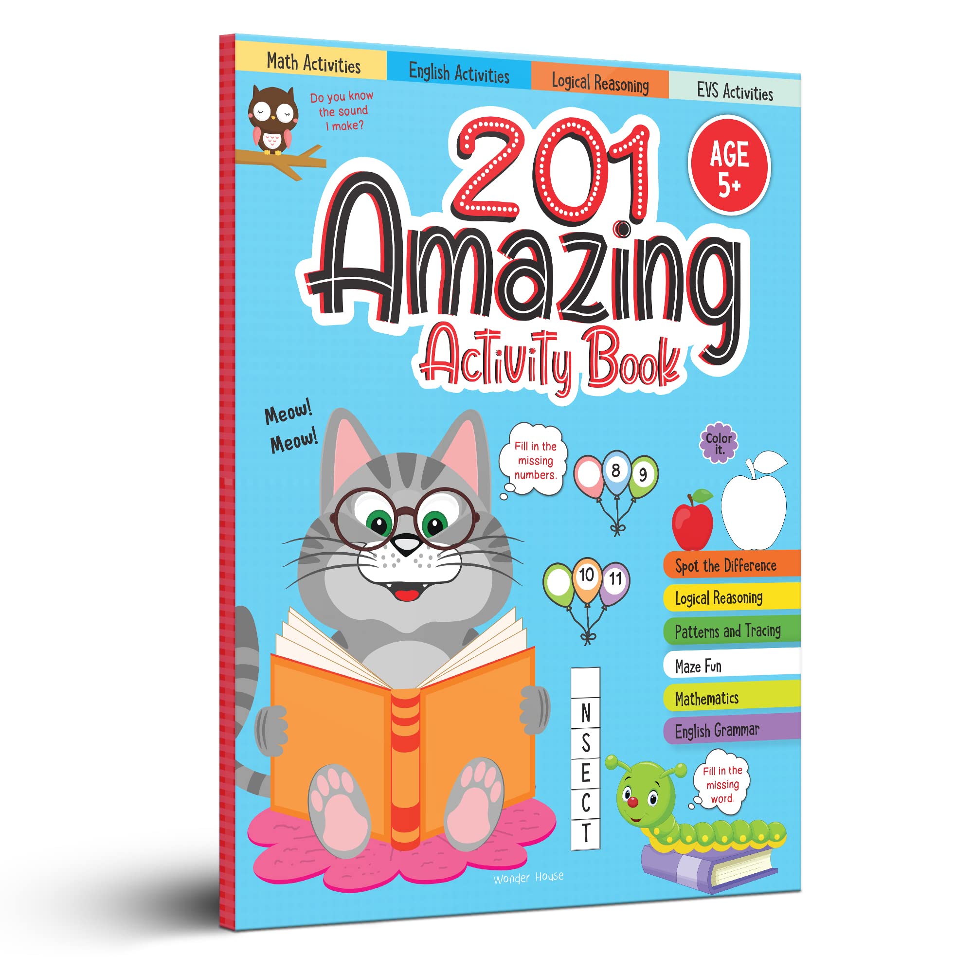 201 Amazing Activity Book: Fun Activities and Puzzles Novels & Short Stories