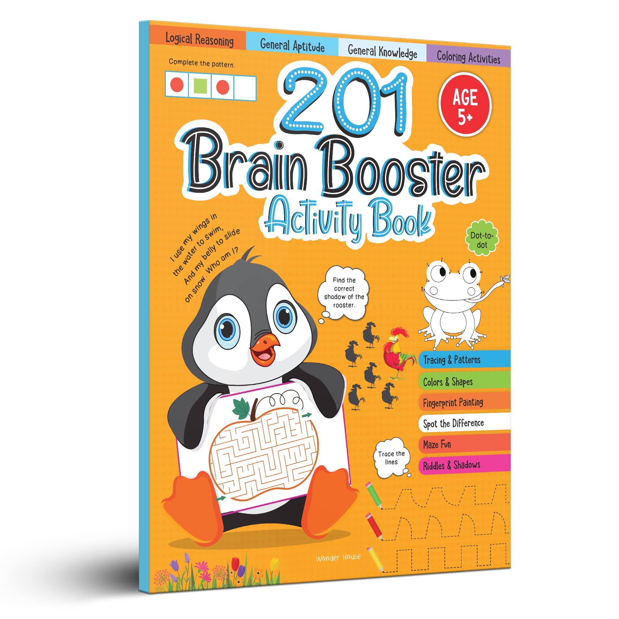 201 Brain Booster Activity Book: Fun Activities and Exercises Leisure & Fun