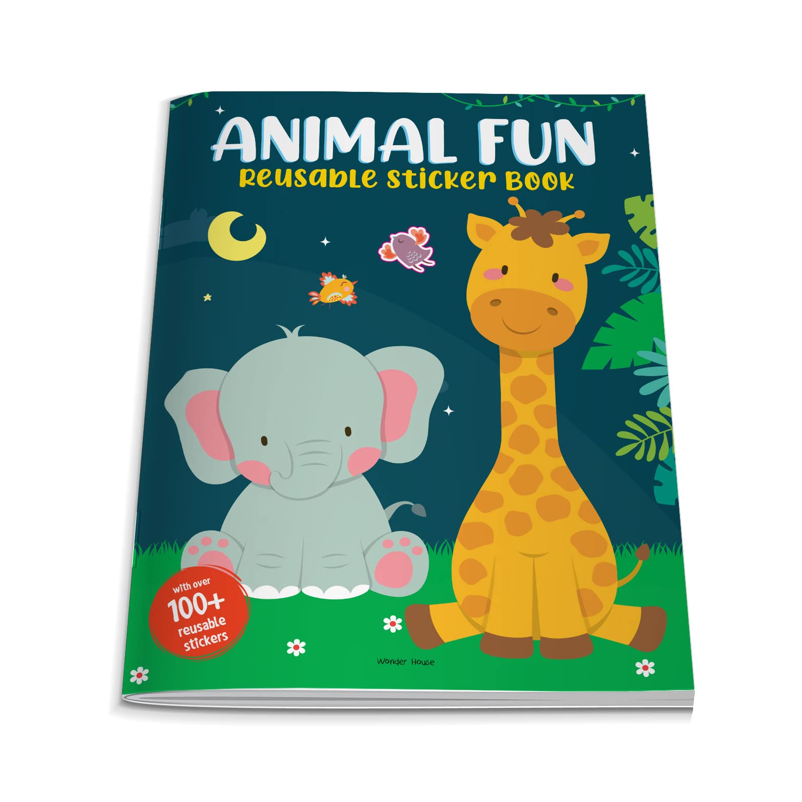 Animal Fun: Reusable Sticker Book Novels & Short Stories