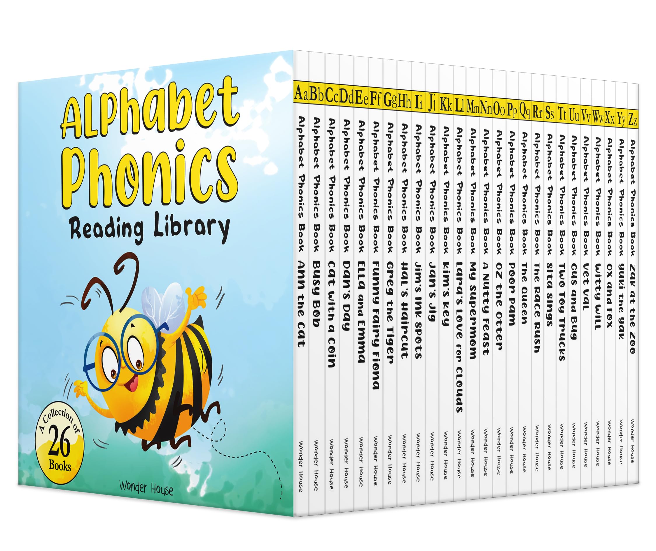 Alphabet Phonics: Box Set of 26 Books Horror & Mystery