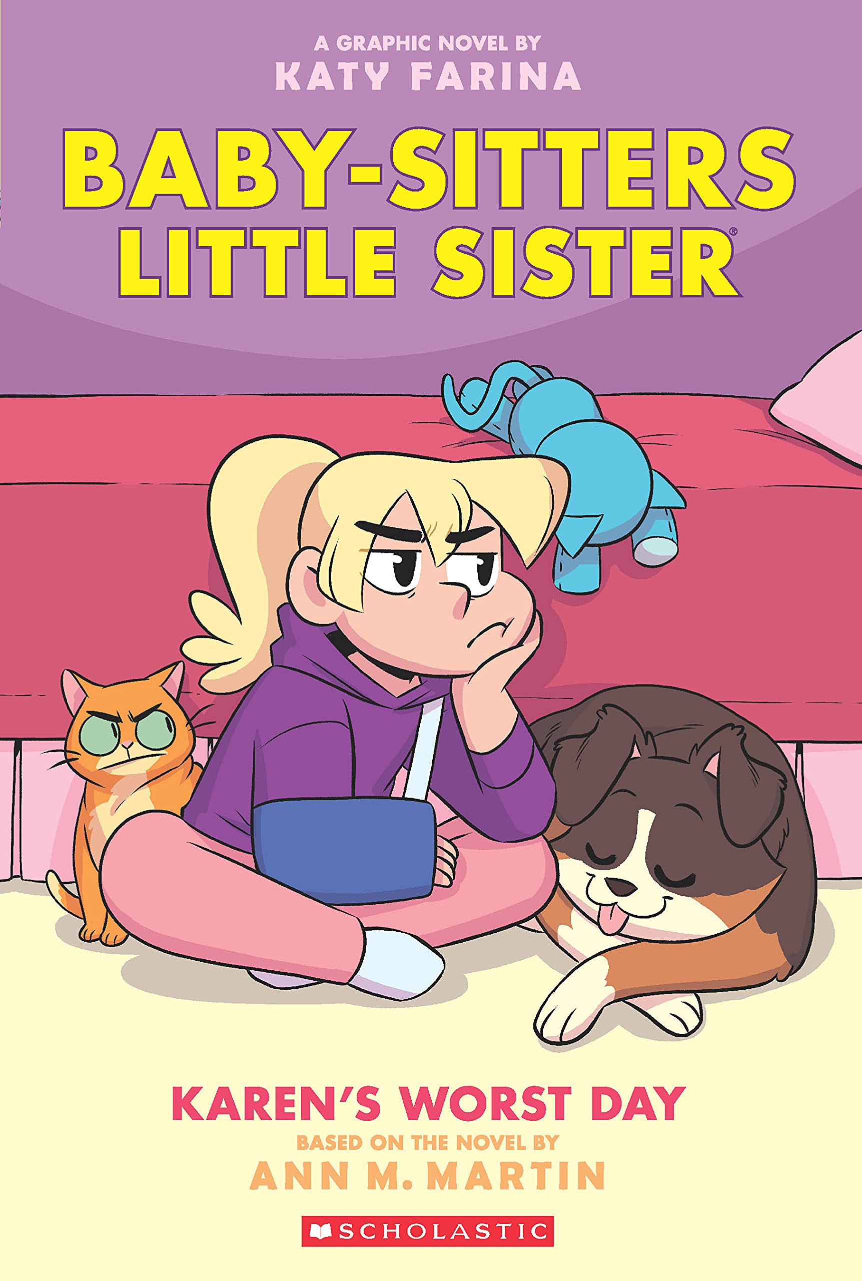 Baby-Sitters Little Sister Graphic Novel #3: Karens Worst Day (Graphix) Books