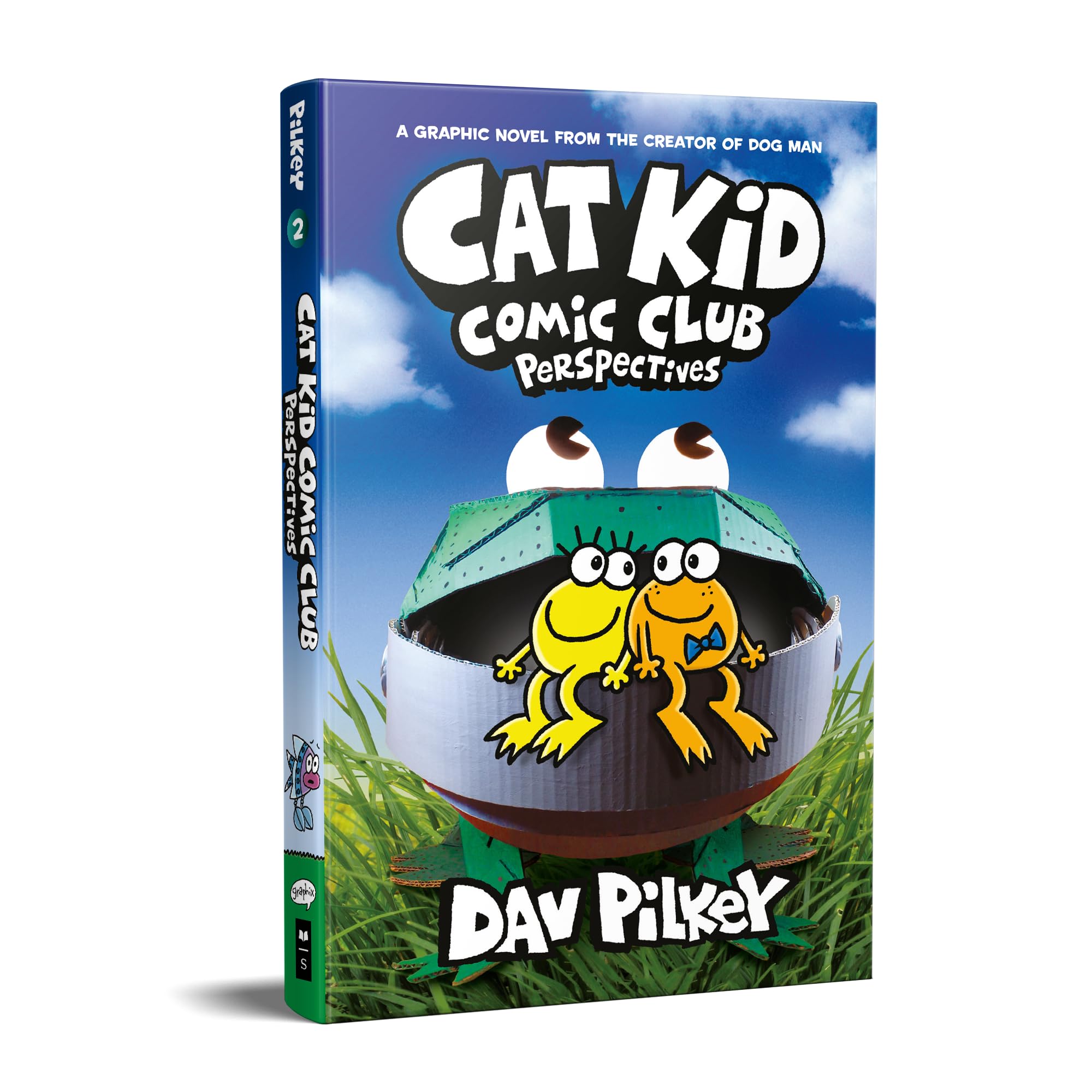 Cat Kid Comic Club #2: Perspectives- From The Creator Of Dog Man Dav Pilkey Books