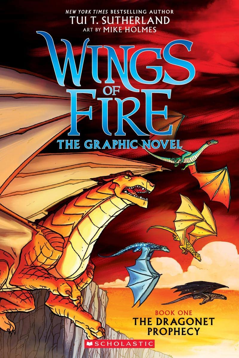 Wings of Fire Graphic Novel #01: The Dragonet Prophecy (Graphix) Books