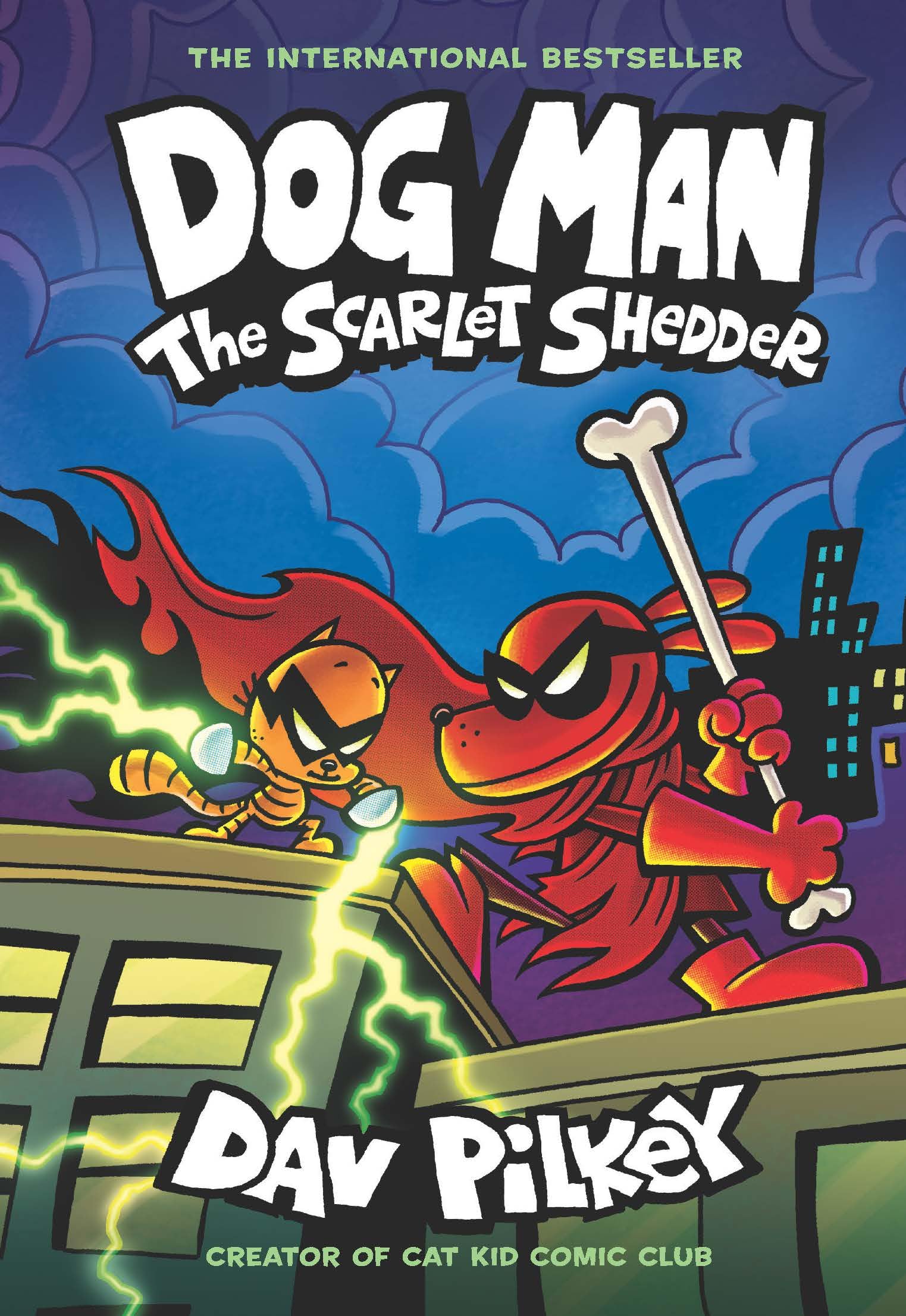 DOG MAN #12: THE SCARLET SHEDDER: A GRAPHIC NOVEL book
