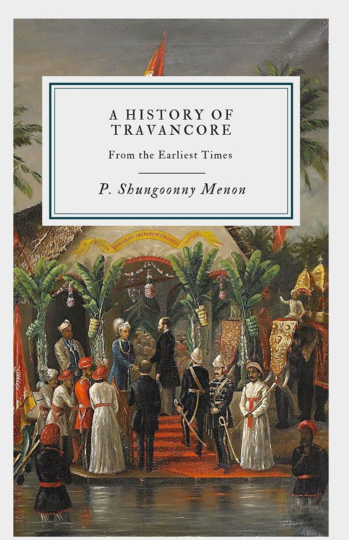 A HISTORY OF TRAVANCORE Contemporary literature