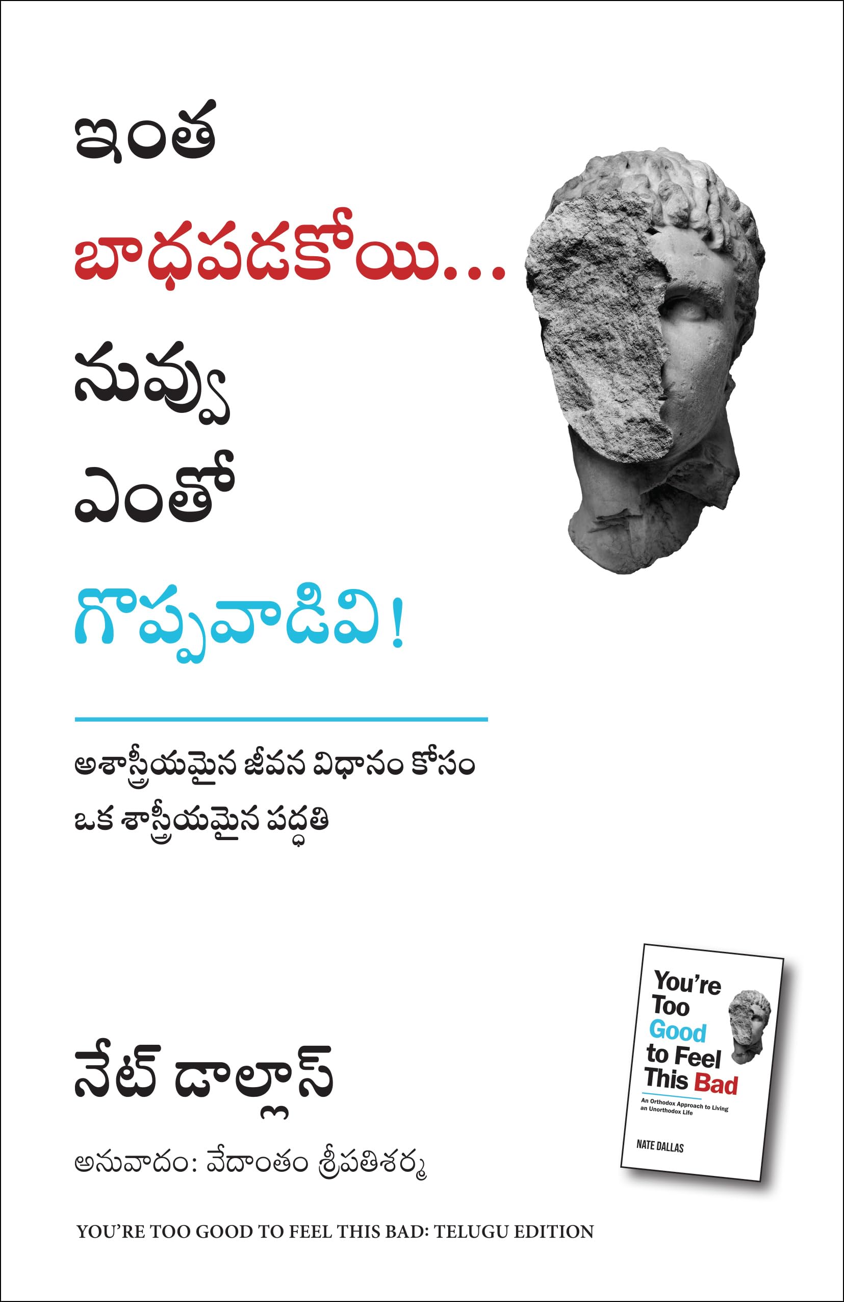 YOU'RE TOO GOOD TO FEEL THIS BAD (TELUGU) Contemporary literature