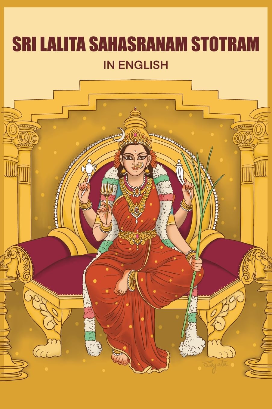 Sri Lalita Sahasranam Stotram in English Religion & Esotericism
