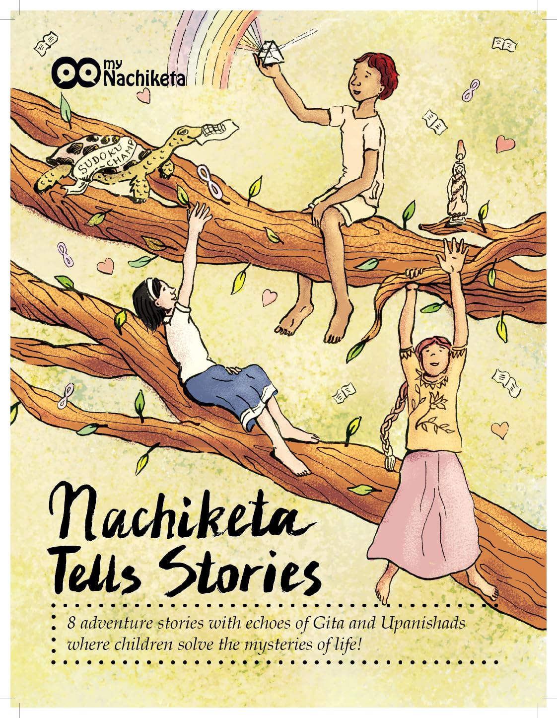 Nachiketa Tells Stories | 8 adventure stories with echoes of Gita and Upanishads | Fun Illustrations to color Books