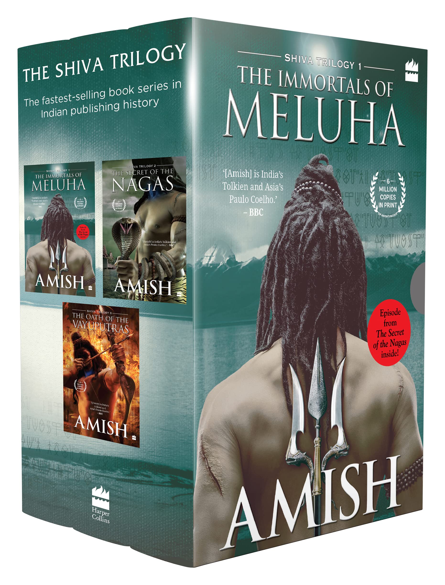 The Shiva Trilogy: Boxset of 3 Books (The Immortals of Meluha, The Secret of The Nagas, The Oath of The Vayuputras) Fairy Tales & Legends