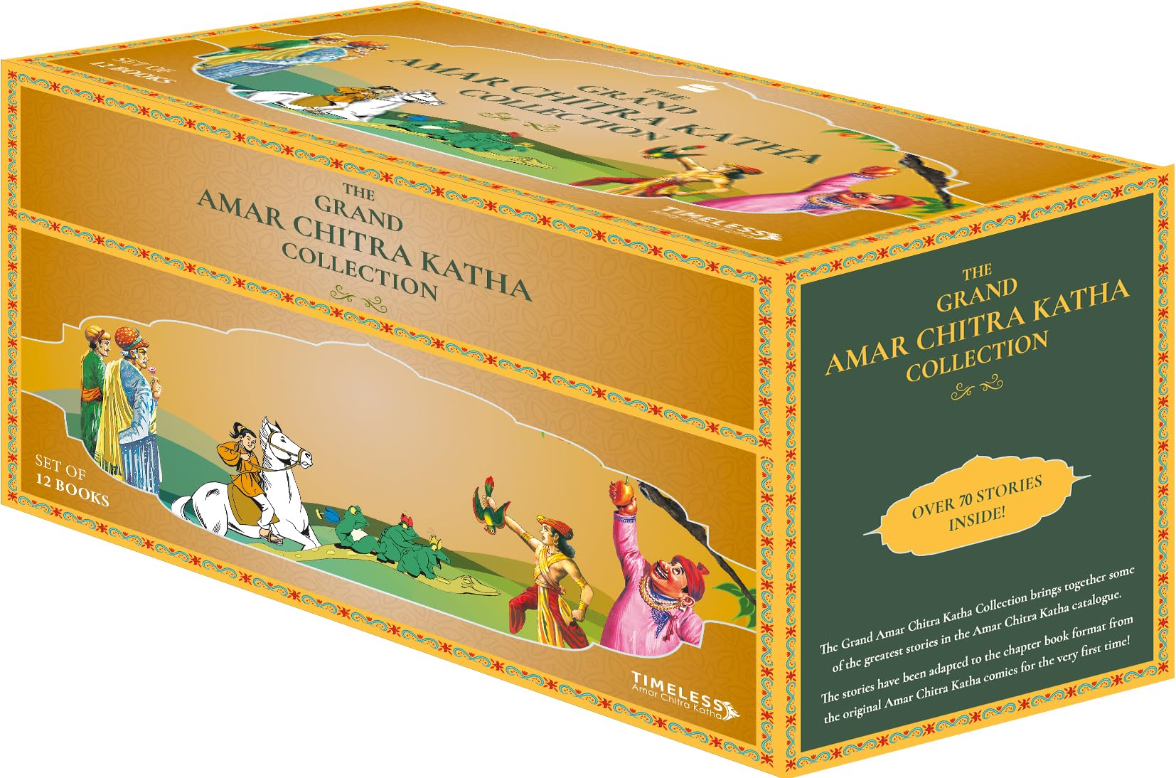 The Grand Amar Chitra Katha Collection BoxSet of 12 books (The Amar Chitra Katha Collection) Novels & Short Stories