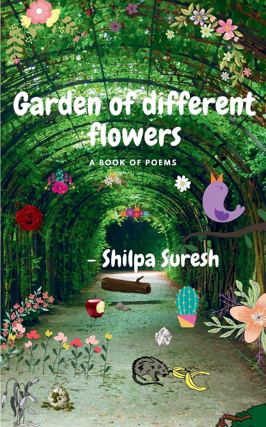 Garden of different flowers Contemporary literature