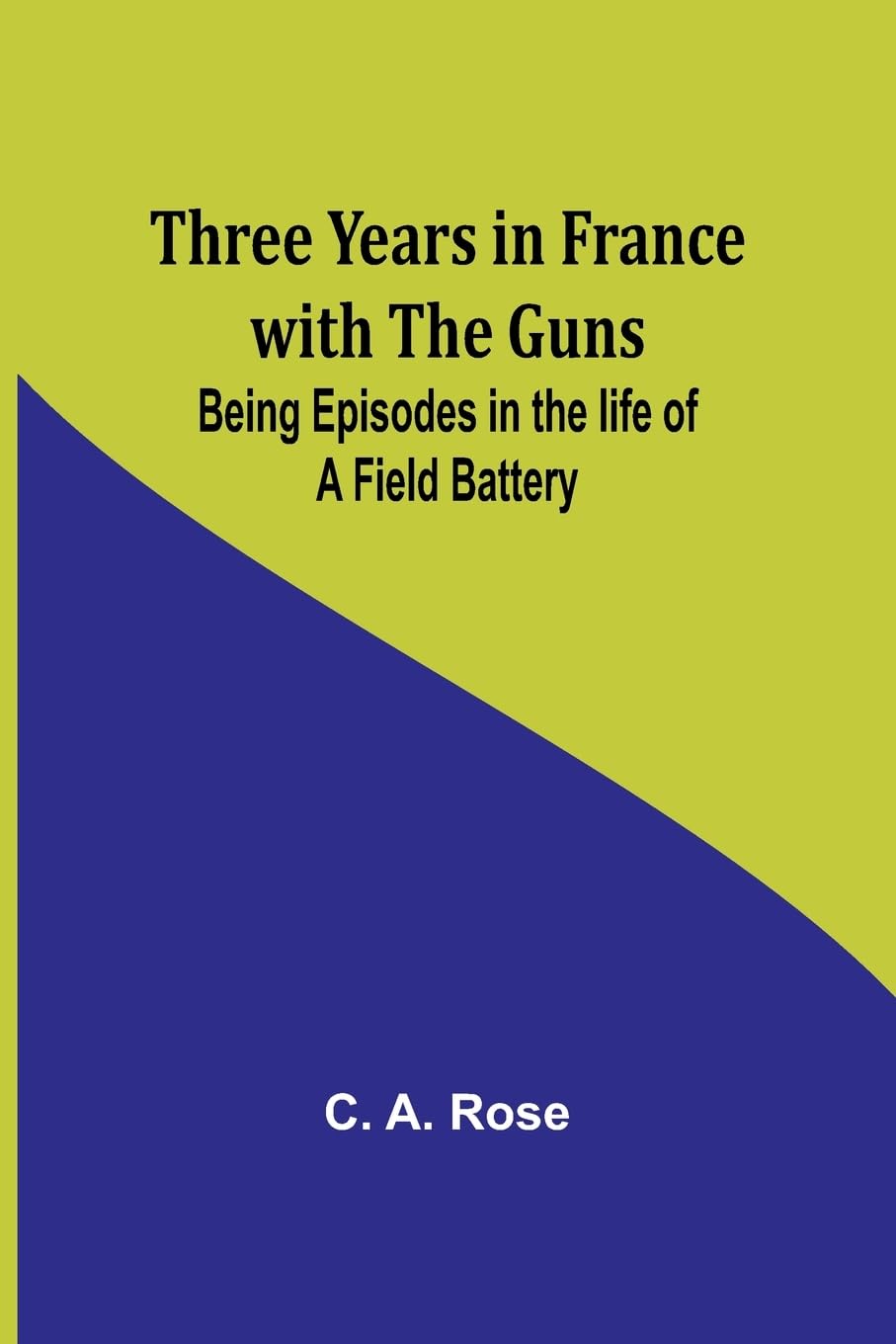 Three years in France with the Guns Politics & History