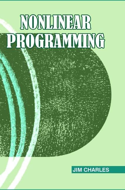 Nonlinear Programming Contemporary literature