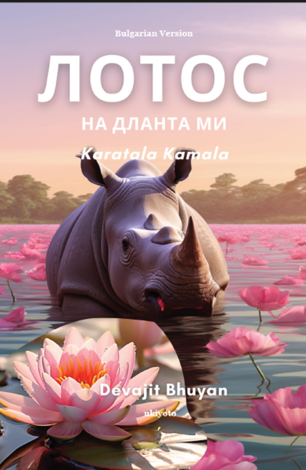 Product Image: Lotus on my palm Bulgarian Version Dust Jacket