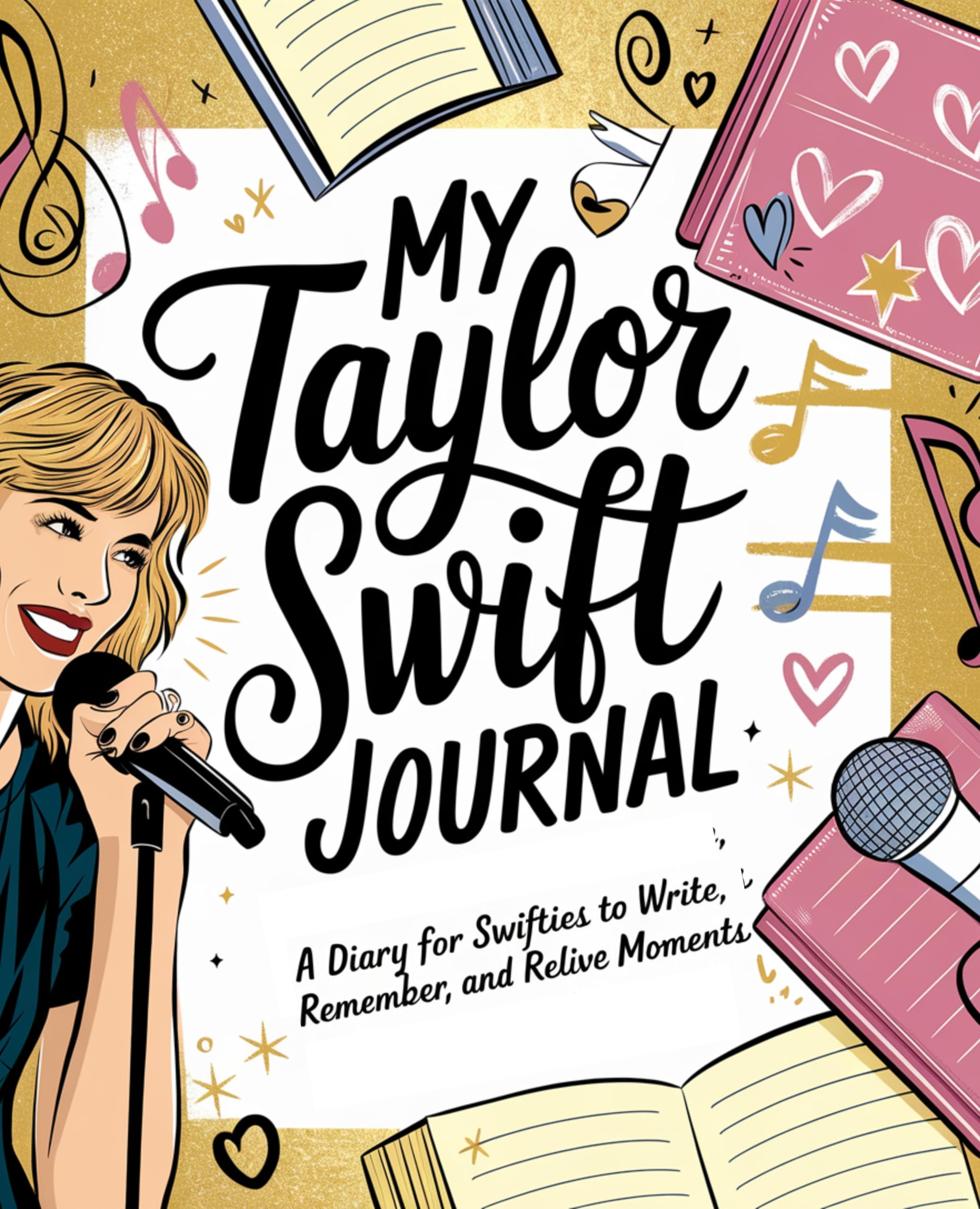 My Taylor Swift Journal: A Diary for Swifties to Write, Remember and Relive Moments Essays & Short Stories
