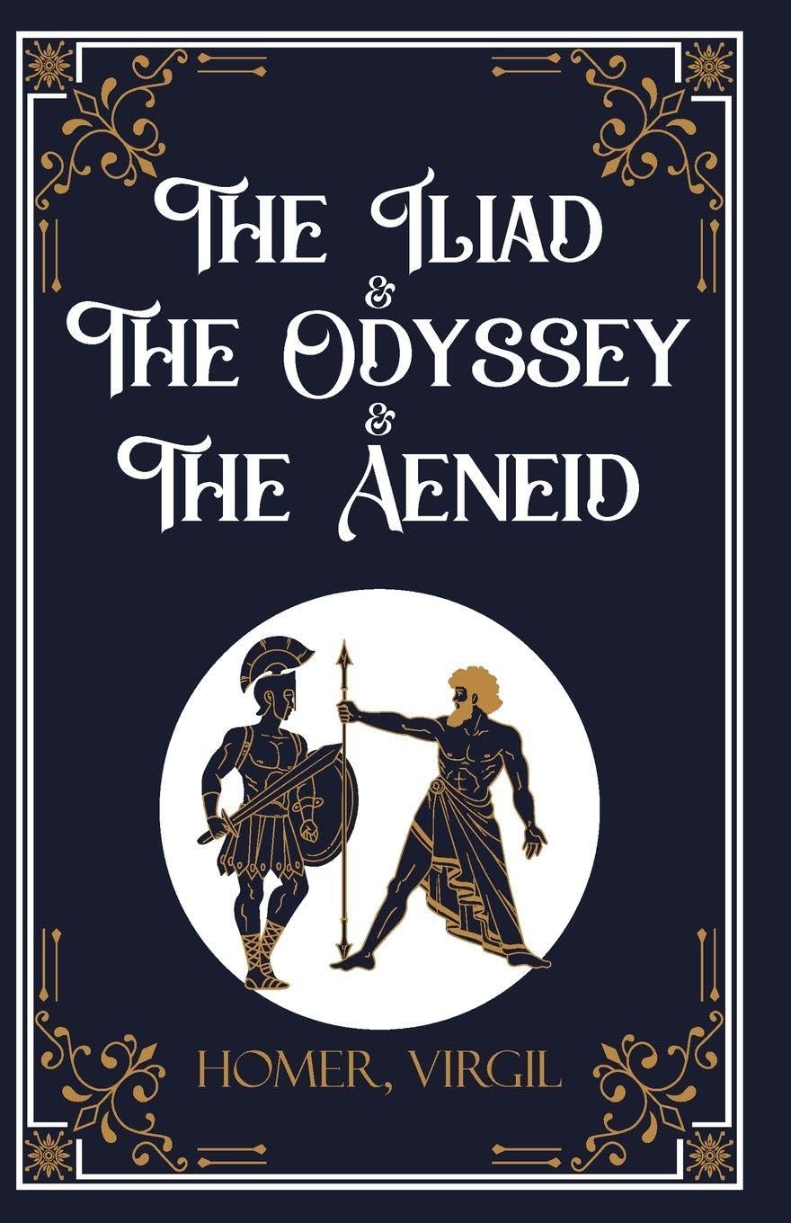 Three In Books-1. The lliad 2. The Odyssey 3. The Aeneid Poetry