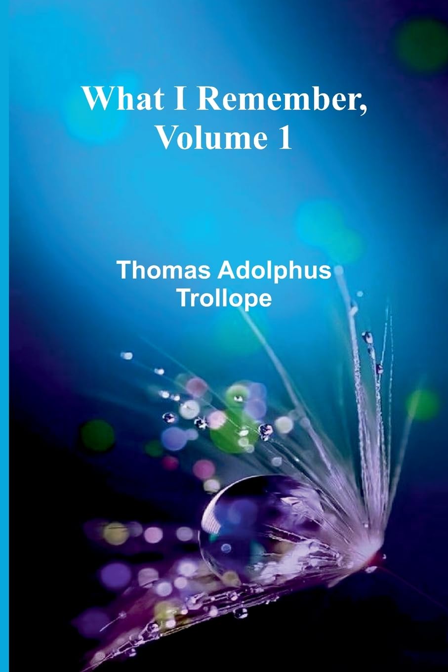 What I Remember, Volume 1 Contemporary literature