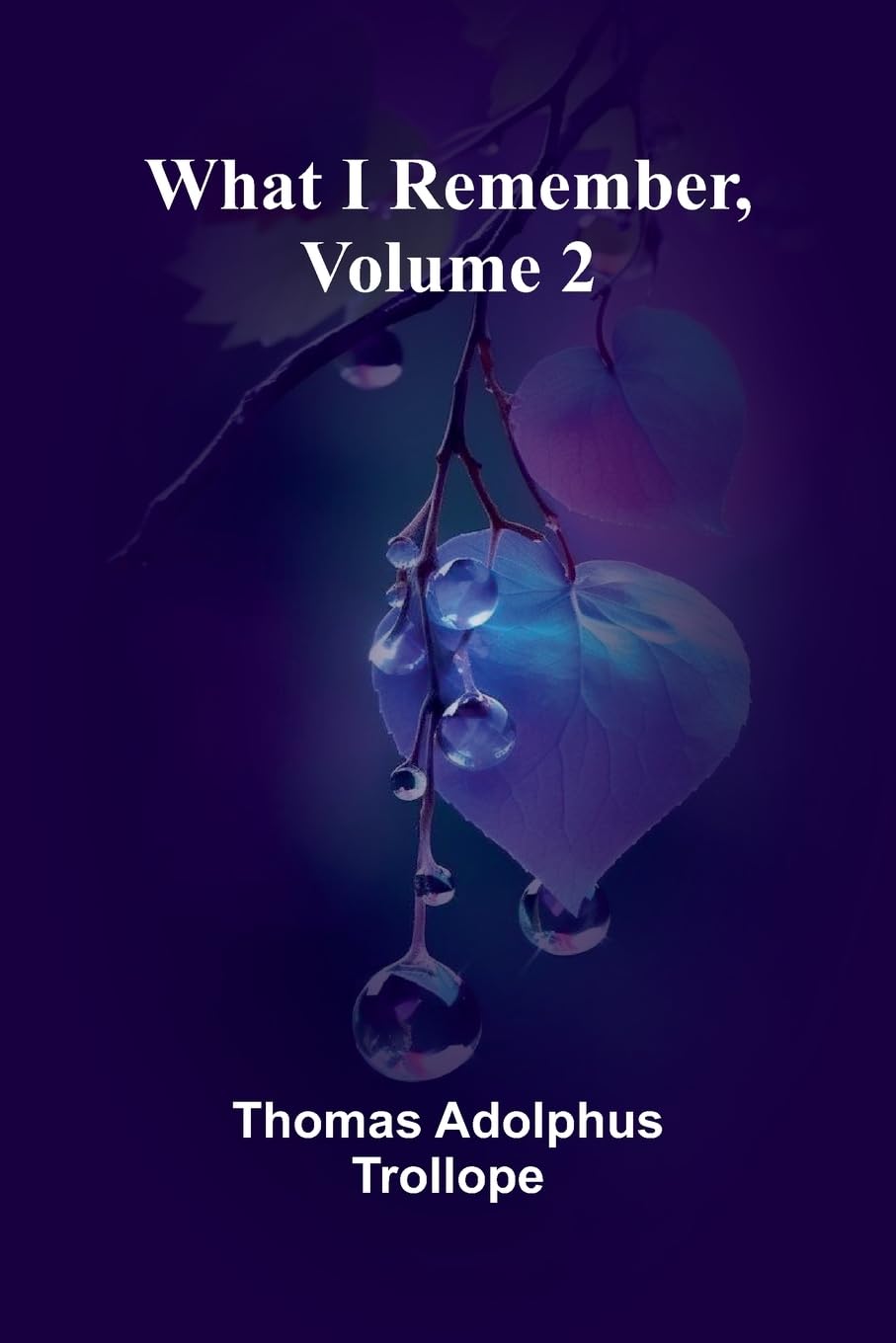 What I Remember, Volume 2 Contemporary literature