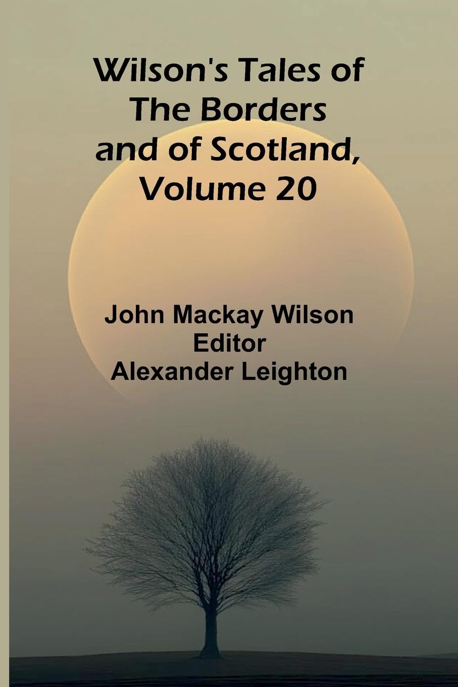 Wilson's Tales of the Borders and of Scotland, Volume 20 Contemporary literature