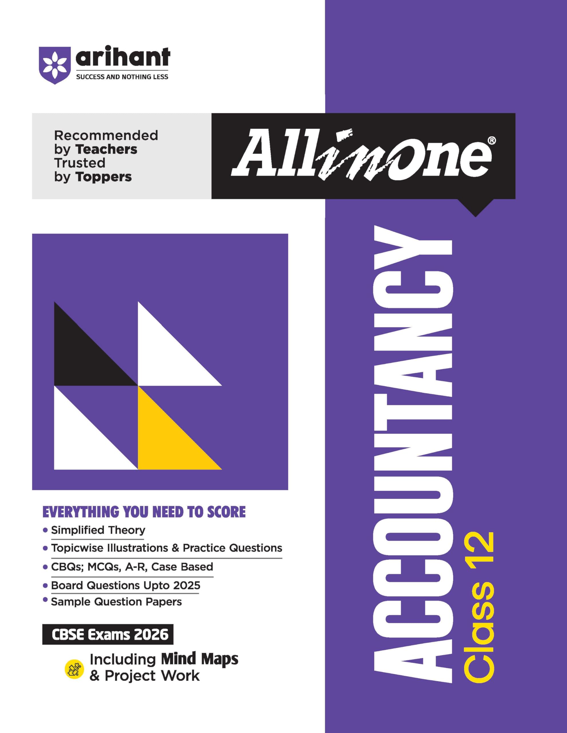 AIO CBSE Accountancy 12th Learning & Reference