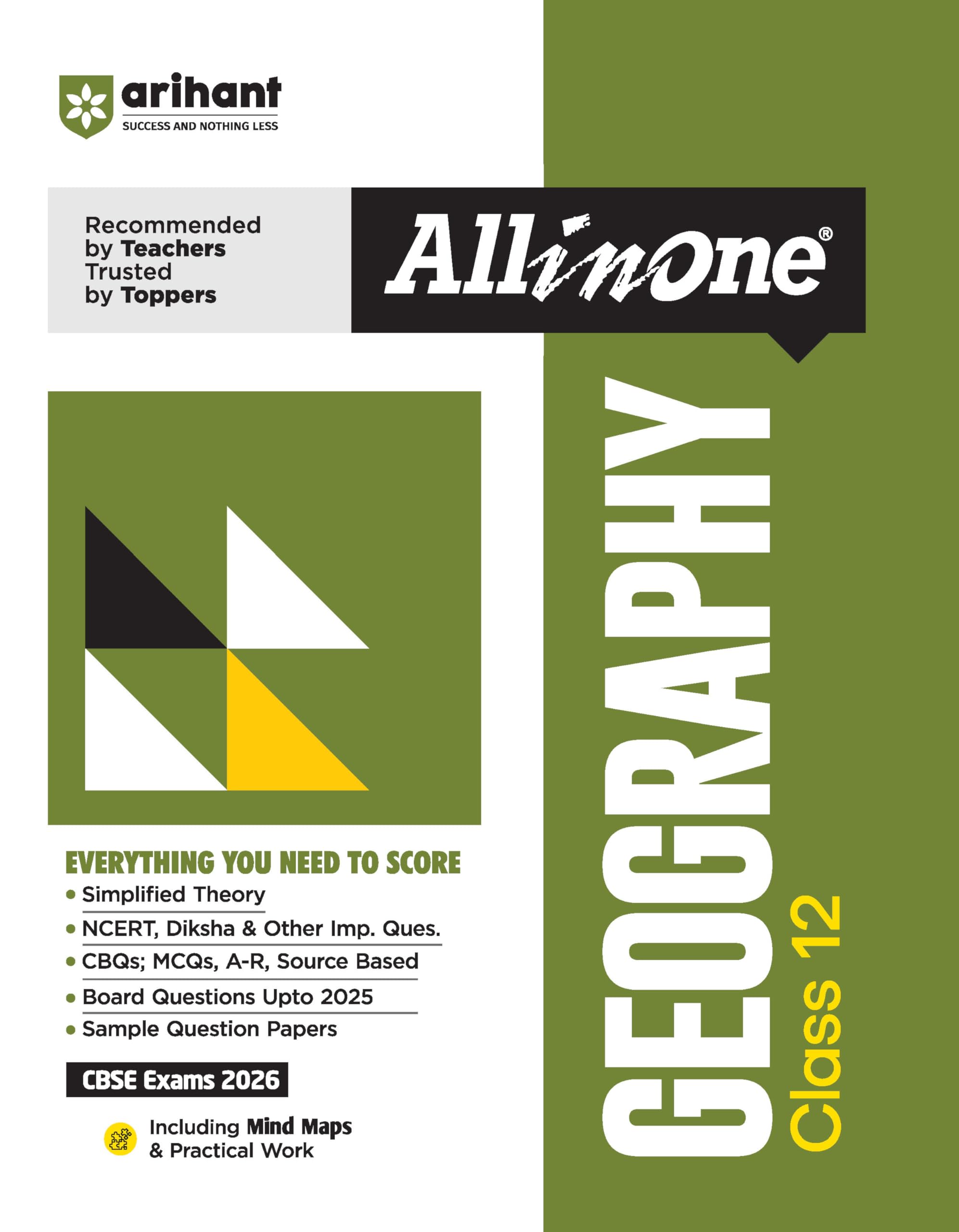 Product Image: AIO CBSE Geography 12th
