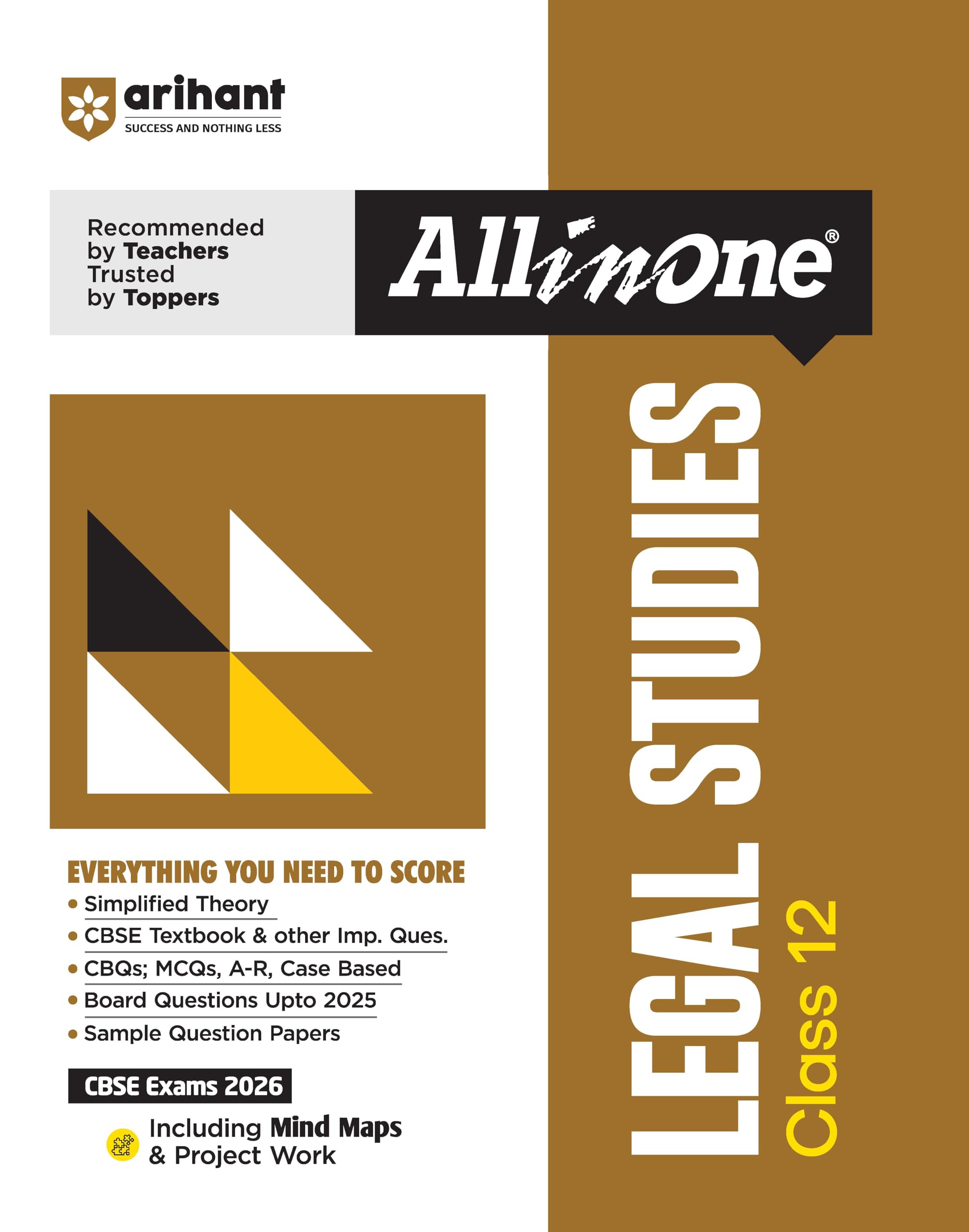 AIO CBSE Legal Studies 12th Learning & Reference