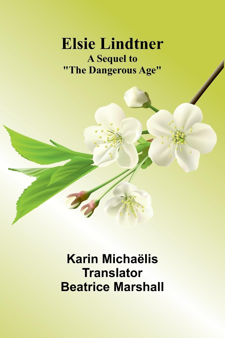 Elsie Lindtner; A Sequel To "The Dangerous Age" Historical Fiction