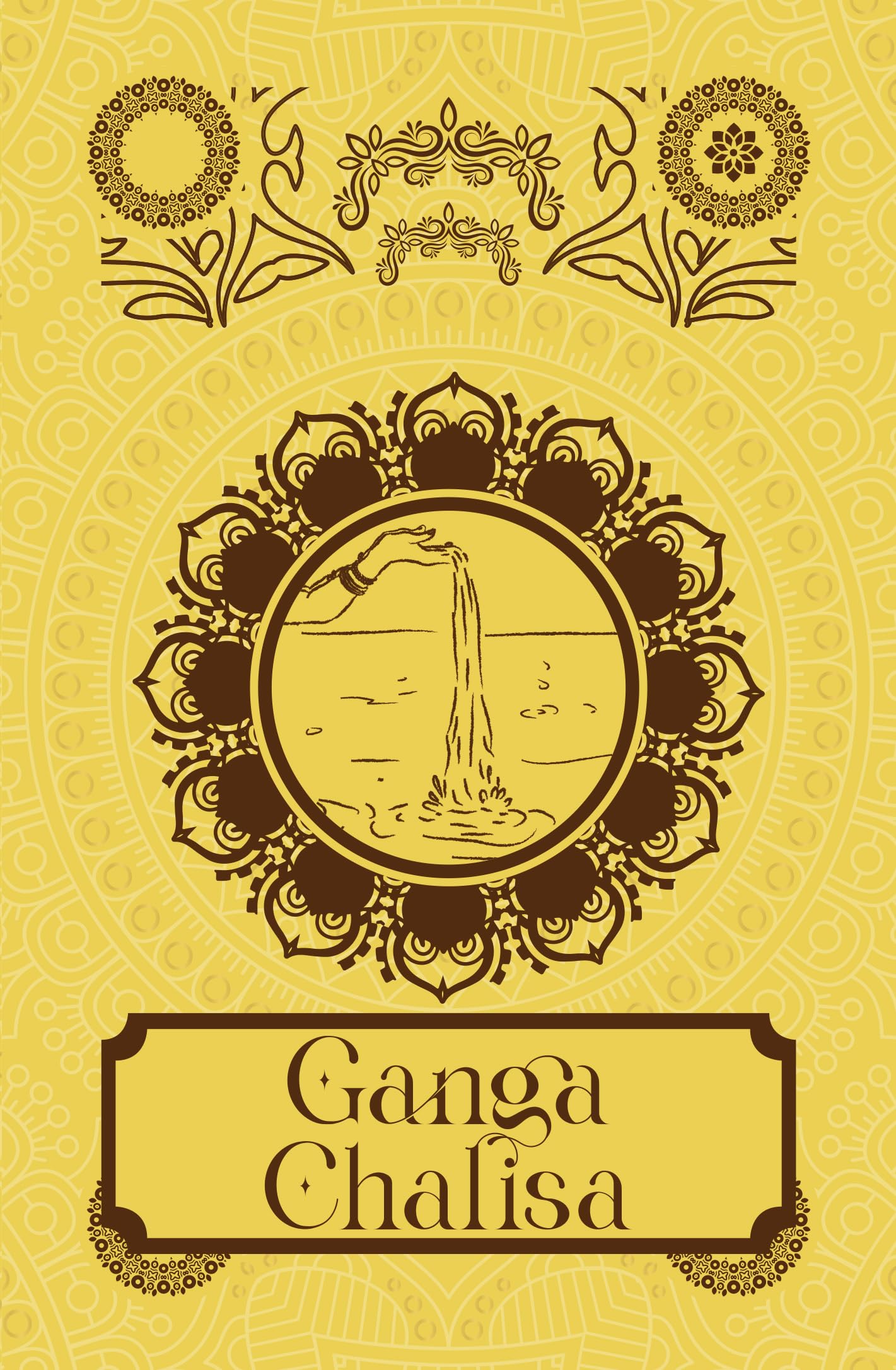 Ganga Chalisa [Premium Hardbound Edition] (In English and Hindi) Self-help