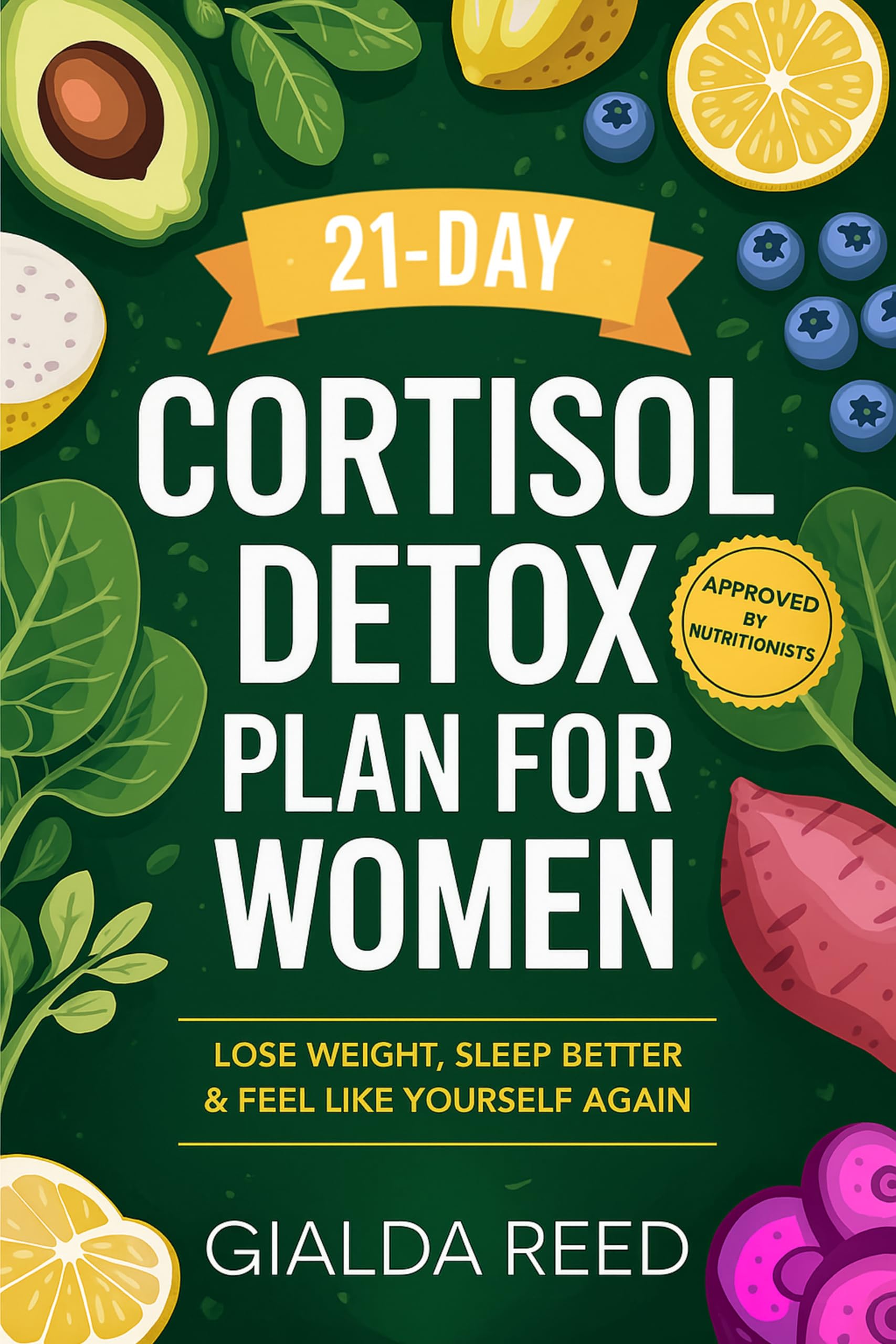21-Day Cortisol Detox Plan for Women Leisure, Home & Garden