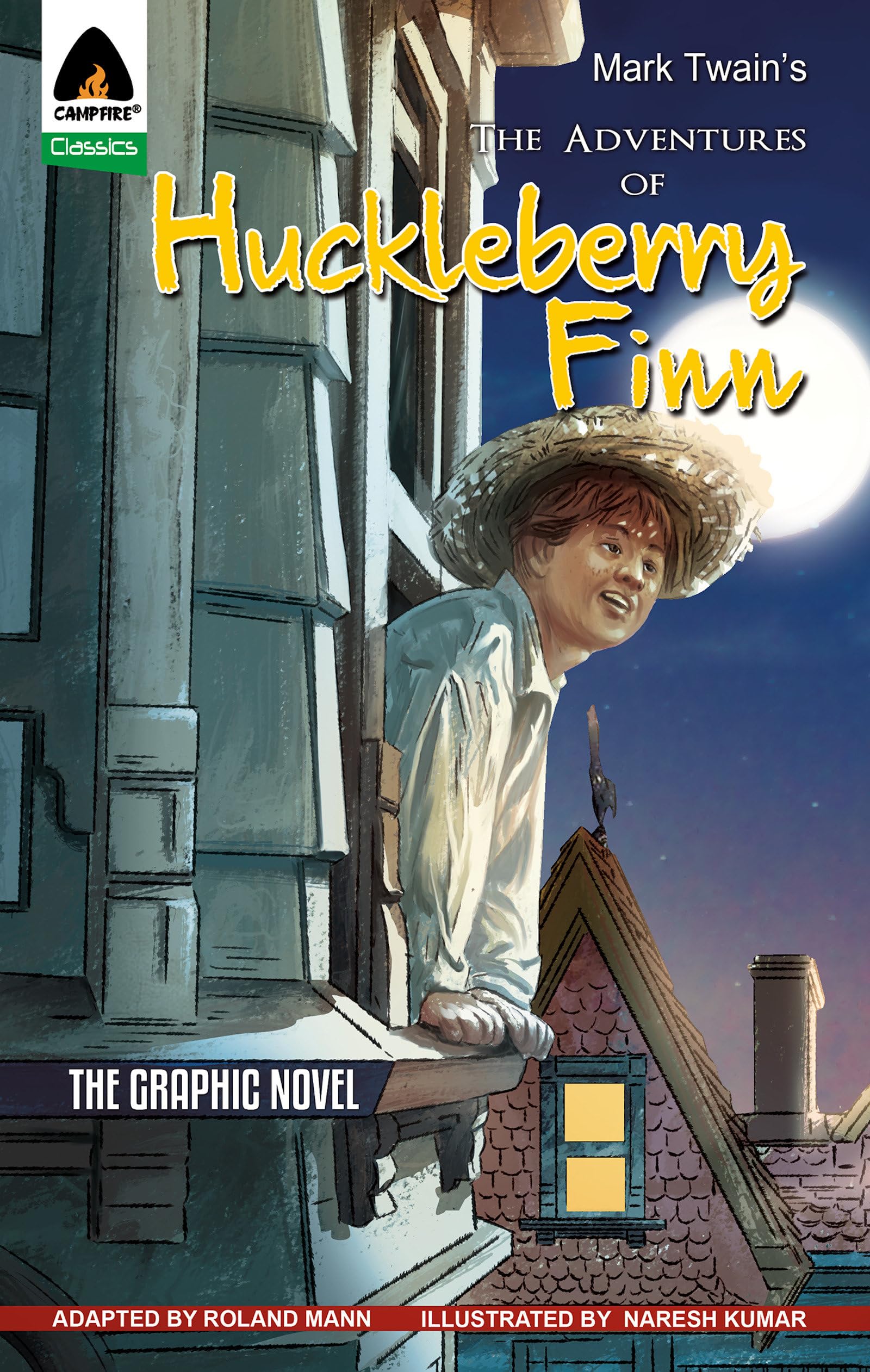 The Adventures of Huckleberry Finn: The Graphic Novel (Campfire Graphic Novels) Manga