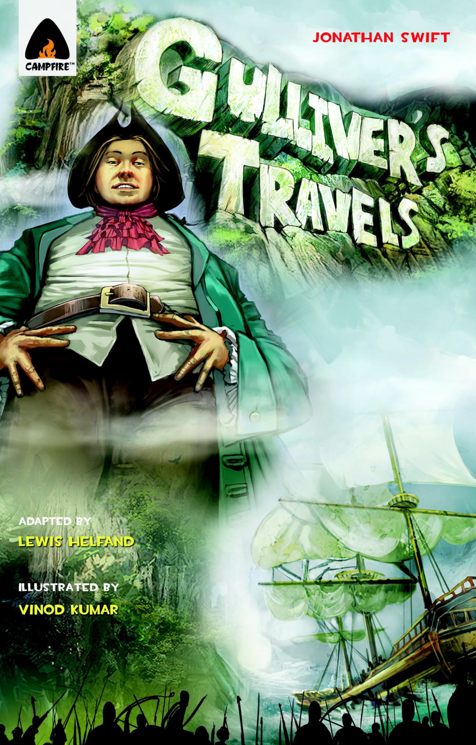 Gulliver's Travels: The Graphic Novel (Campfire Graphic Novels) Manga