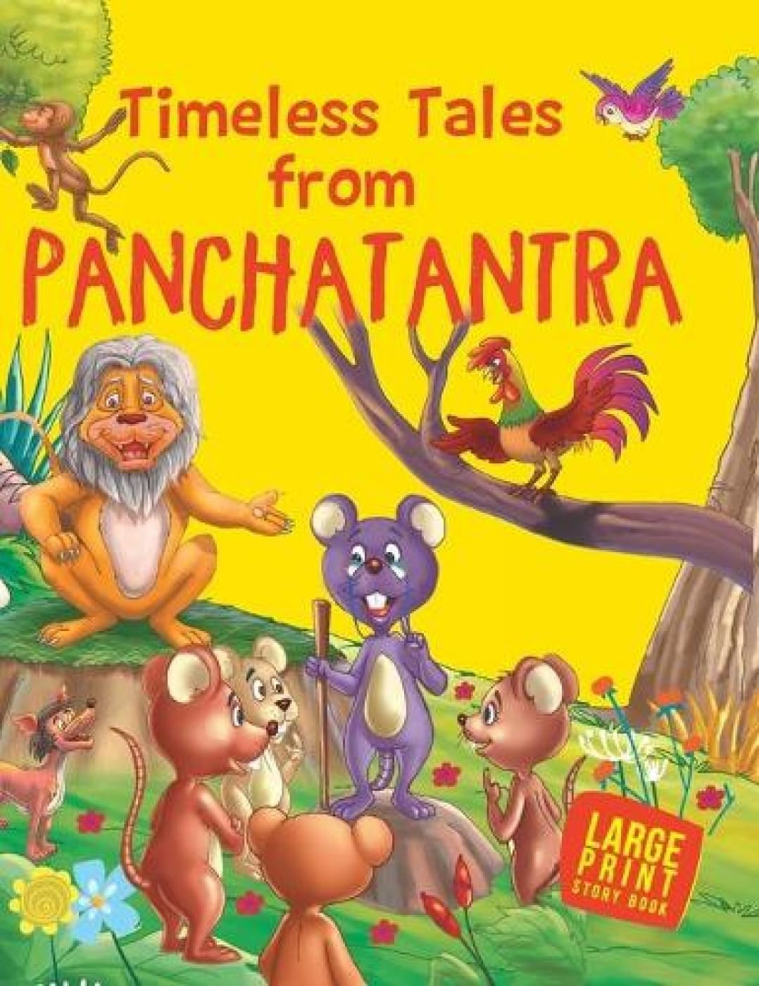 Large Print: Timeless Tales from Panchatantra: Large Print Fairy Tales & Legends