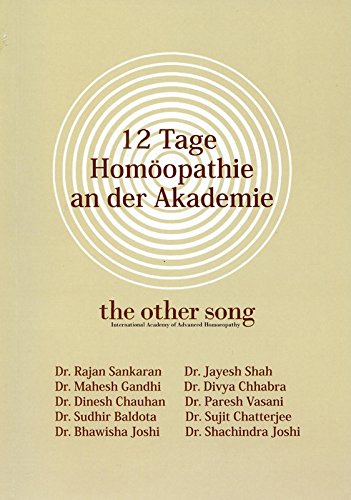 12 Tage Homöopathie an der Akademie the other song Health, Nutrition & Fitness