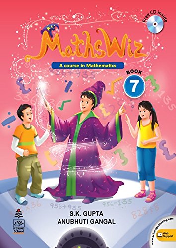 Mathswiz Book (CD Edition)-7 Anubhuti Gangal Anubhuti Gangal Books