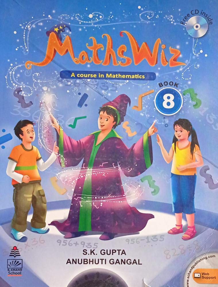 Mathswiz Book (CD Edition)-8 Anubhuti Gangal Anubhuti Gangal Books