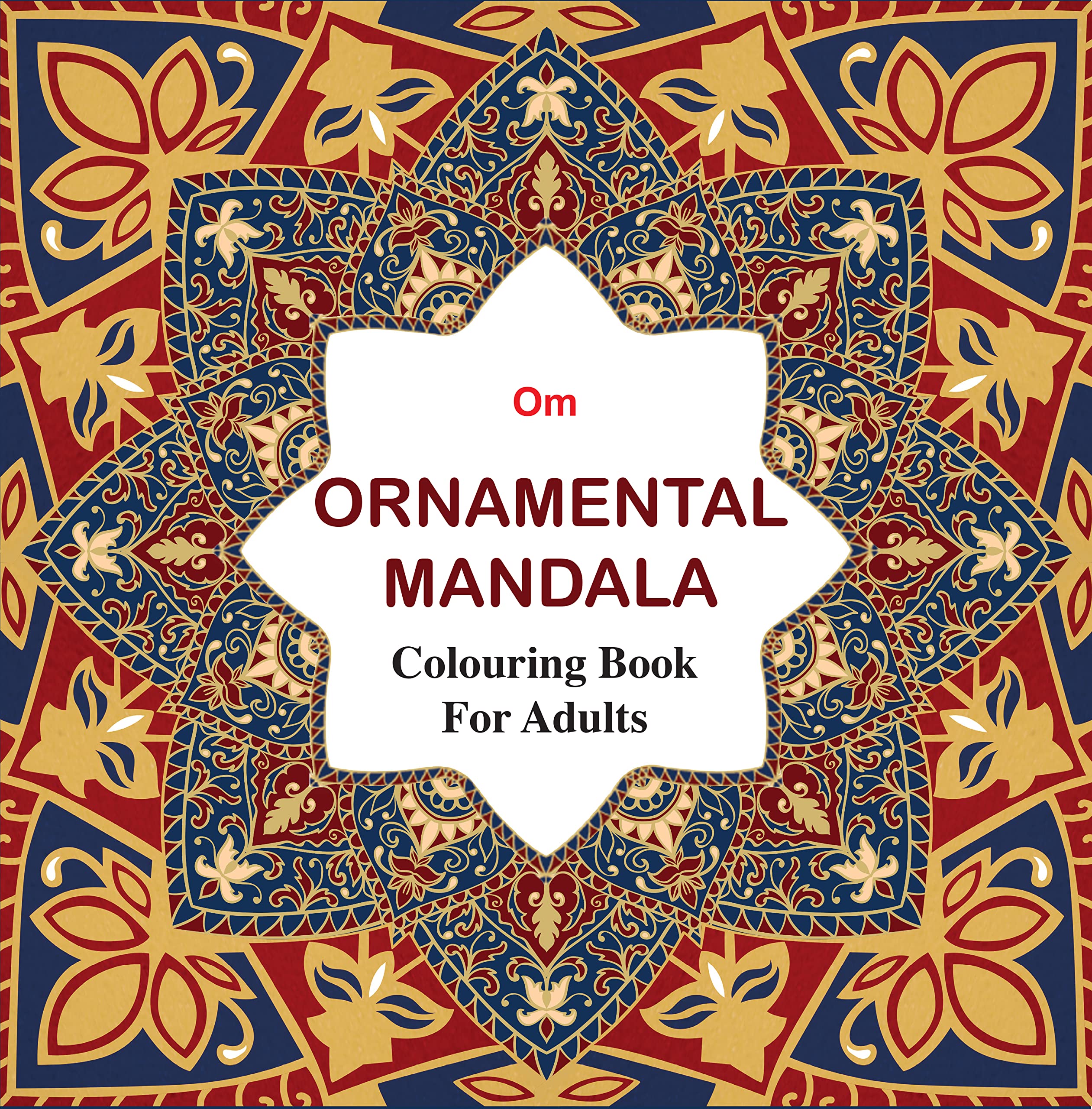 Ornamental Mandala: Adult Colouring Book Non-fiction