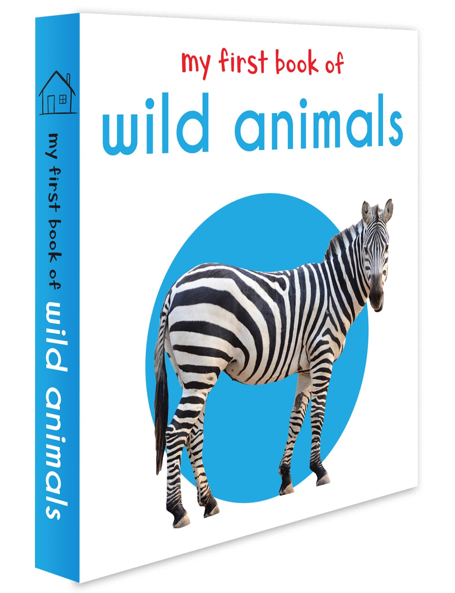 My First Book Of Wild Animals: First Board Book Parents & Children