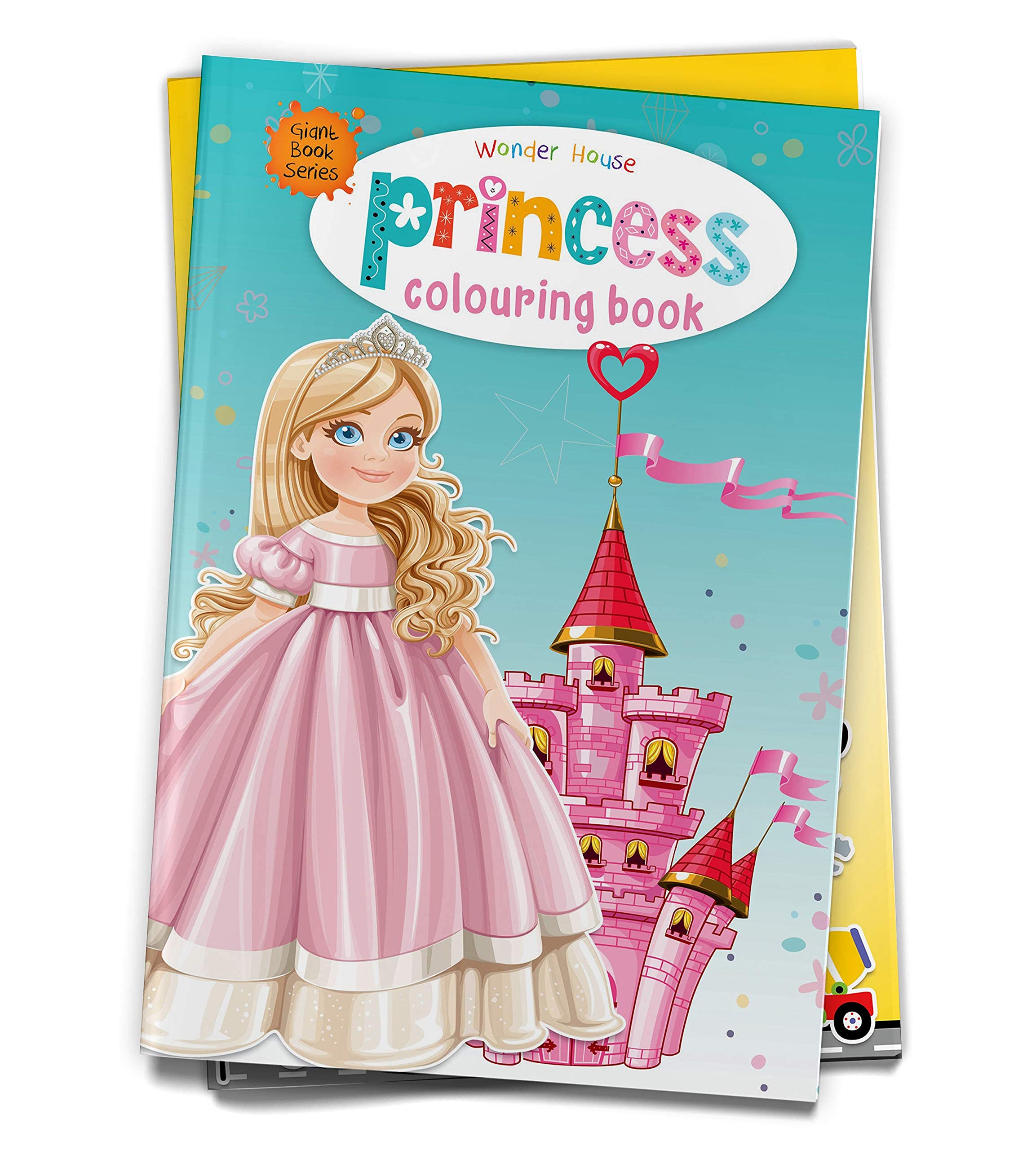Princess Colouring Book: Jumbo Sized Colouring Books (Giant Book) Non-fiction