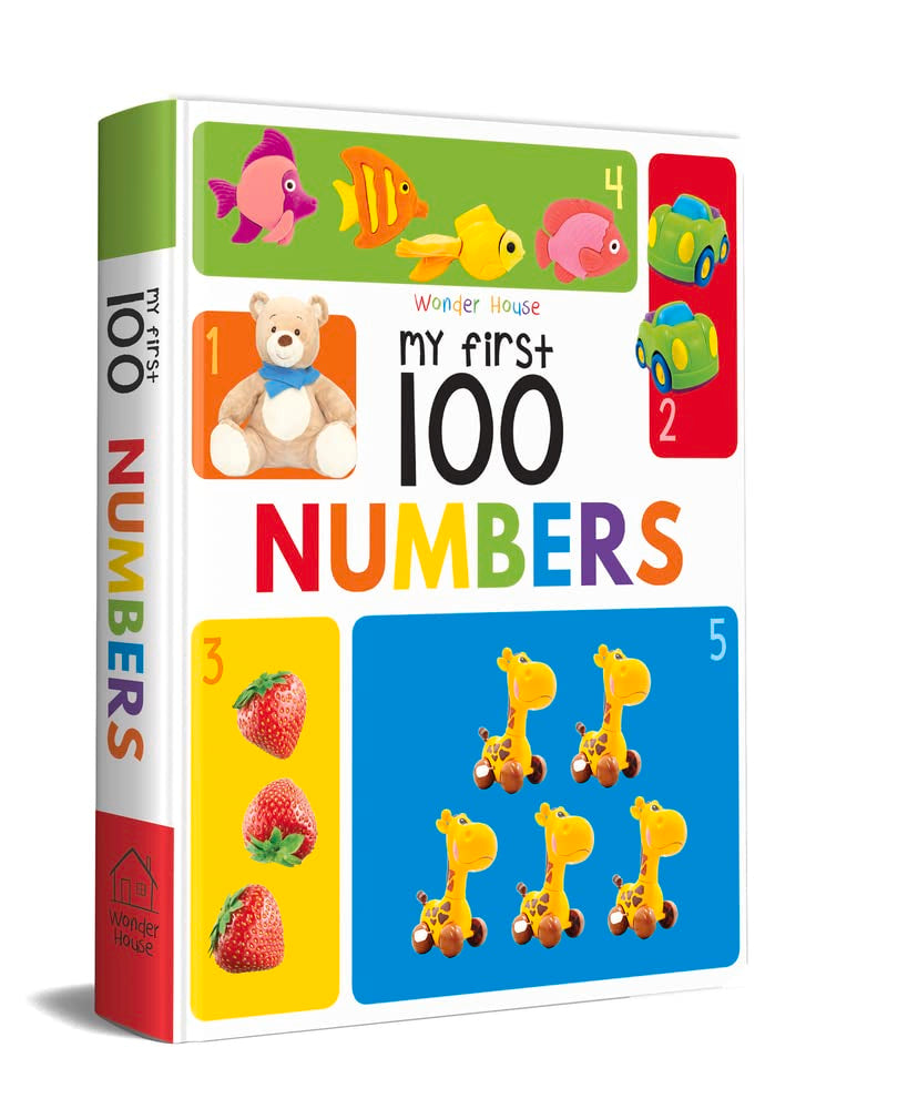 My First 100 Numbers: Padded Book Study Guides