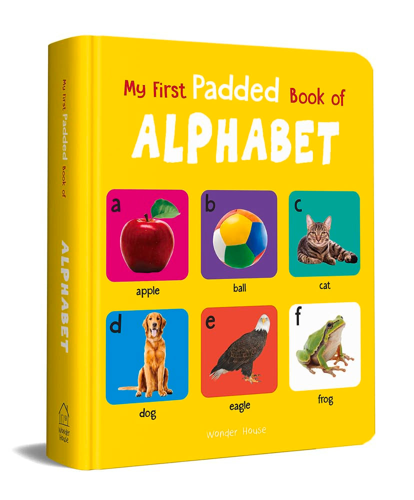 My First Padded Book of Alphabet: Early Learning Padded Board Books for Children Parents & Children