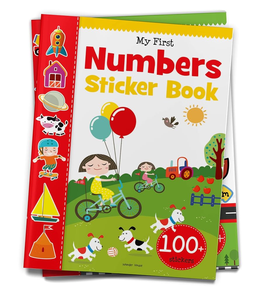 My First Numbers Sticker Book: Exciting Sticker Book With 100 Stickers Non-fiction
