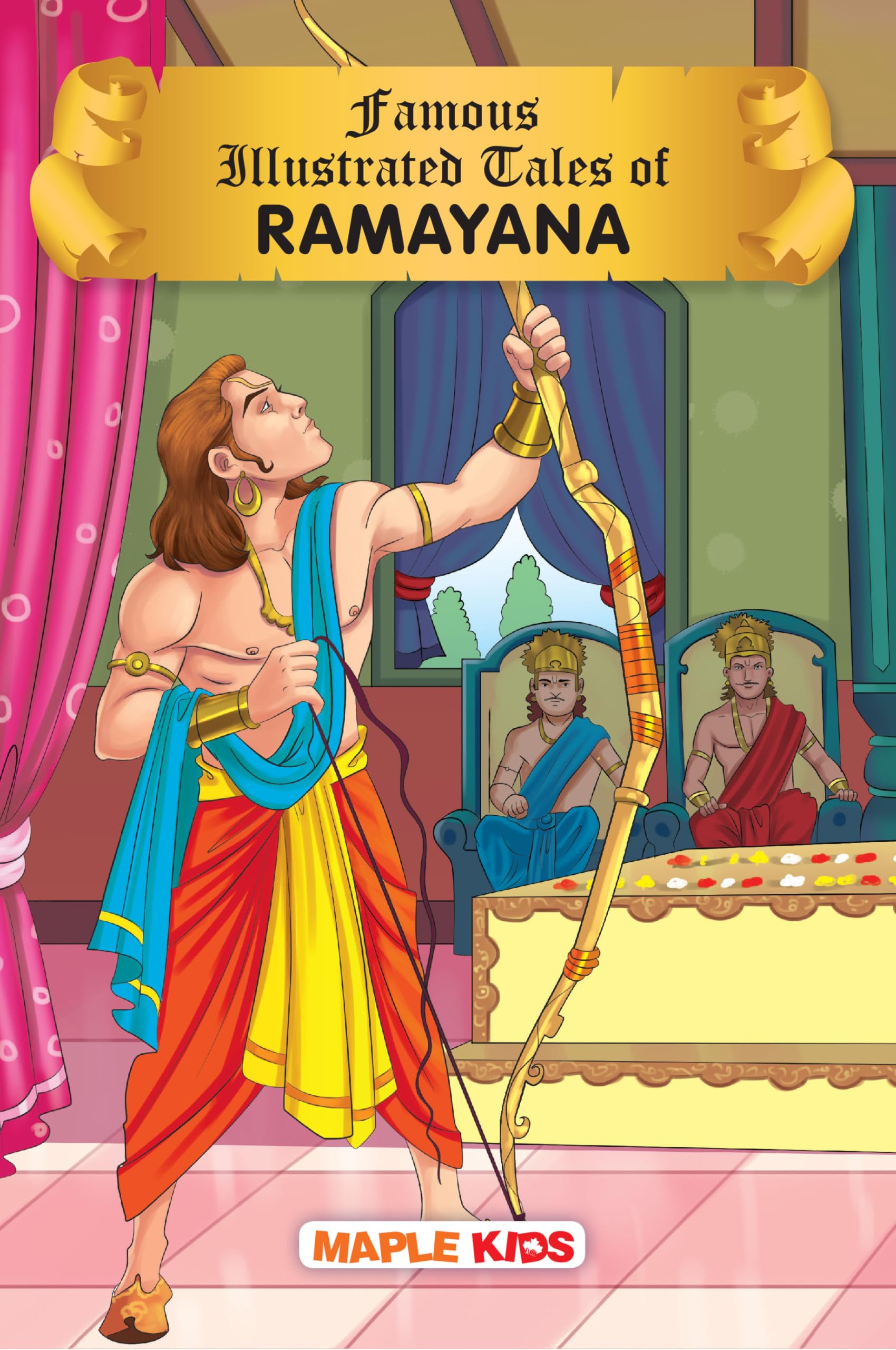 Ramayana (Illustrated) - Story Book for Kids: Illustrated Tales (Famous Illustrated Tales) Politics & History