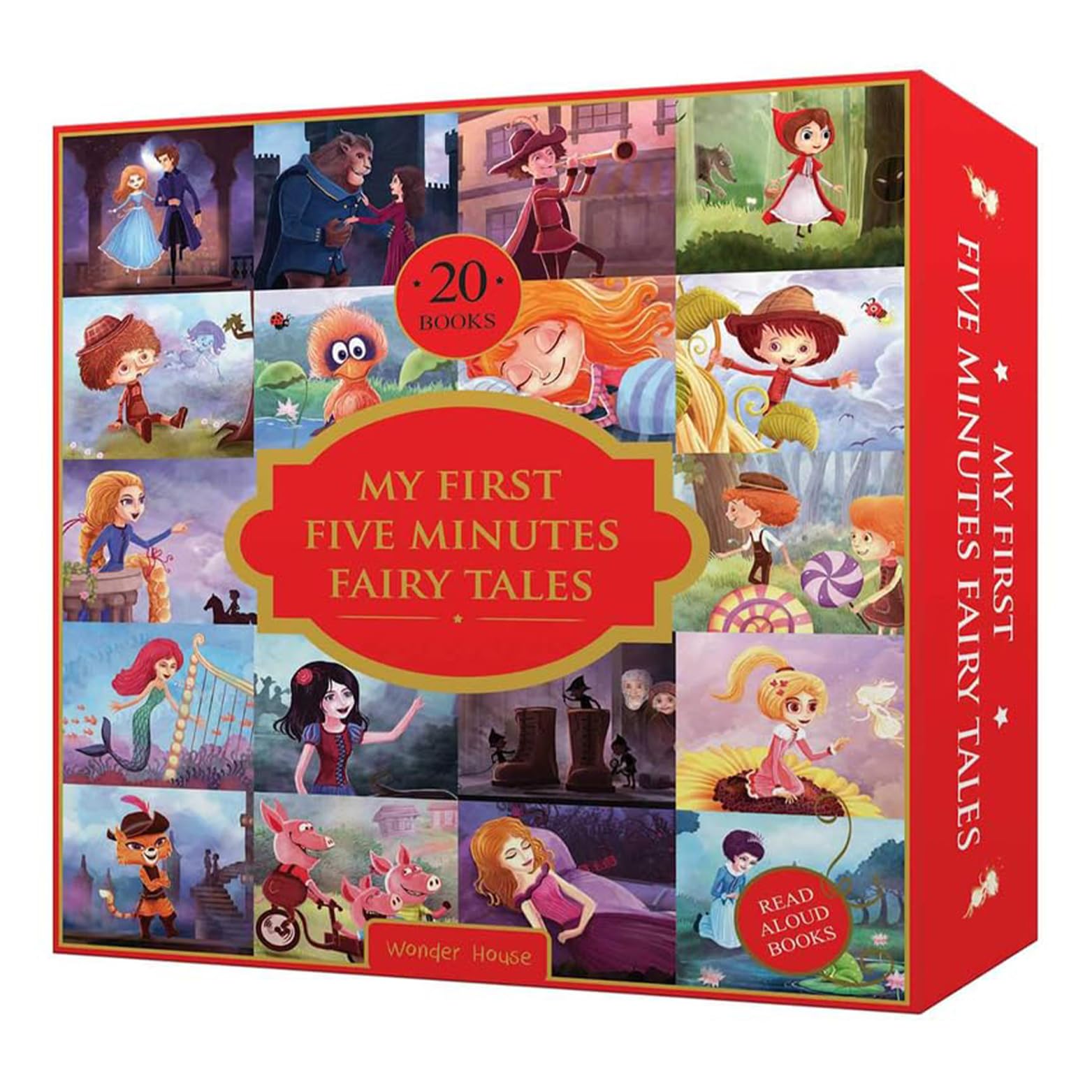 My First Five Minutes Fairy Tales Set: Giftset of Books for Kids Abridged and Retold Novels & Short Stories