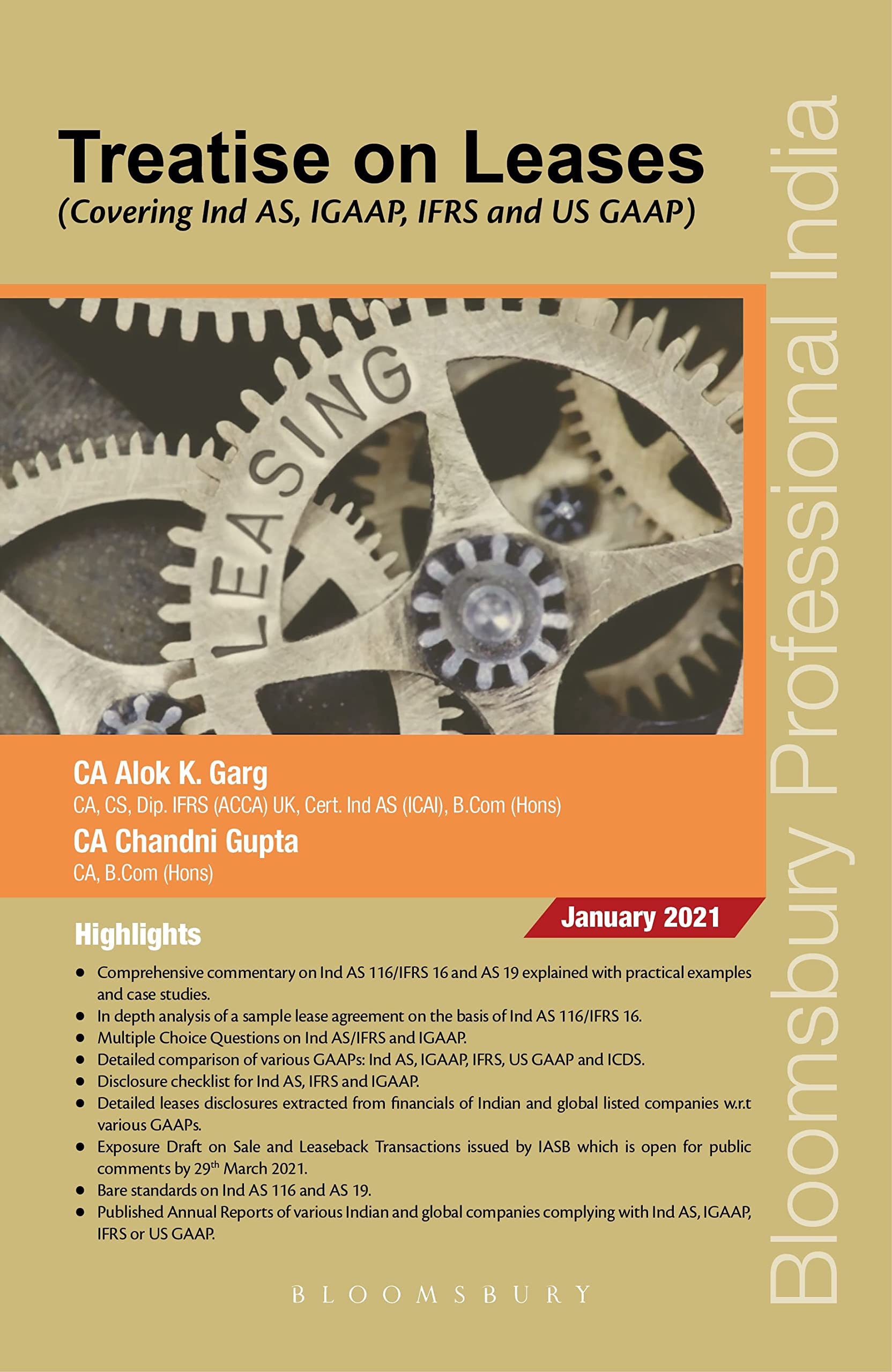 Treatise on Leases (Covering Ind AS, IGAAP, IFRS and US GAAP), First Edition Law