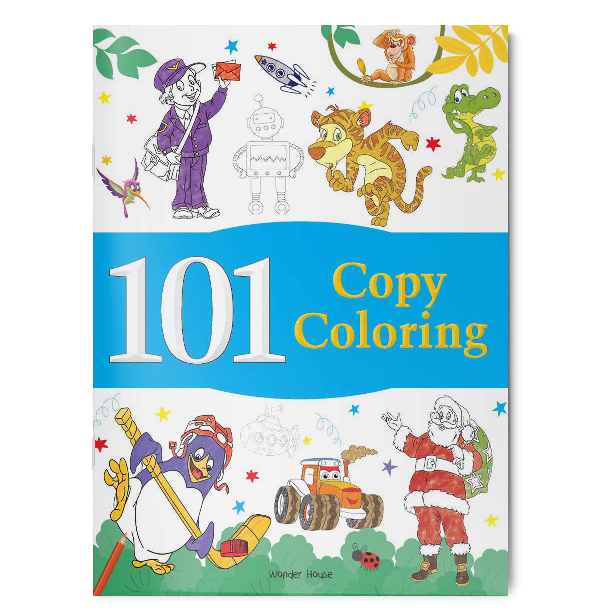 101 Copy Coloring: Fun Activity Book for Children (101 Fun Activities) Tiptoi & Games
