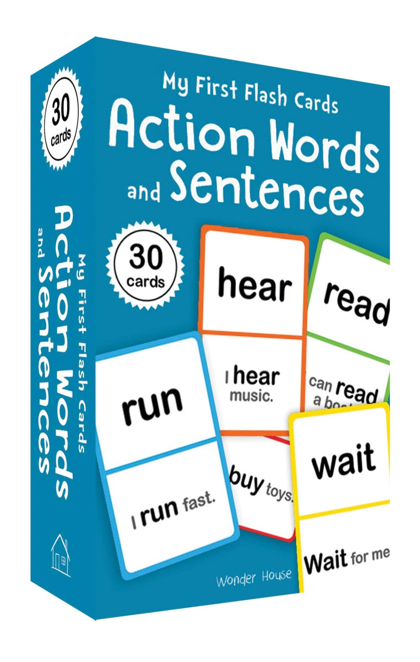 Action Words and Sentences: Flash Cards For Children (My First Flash Cards) Parents & Children